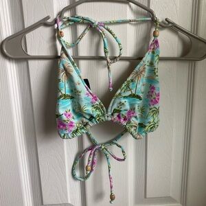 No Boundaries Tropical Bikini Top